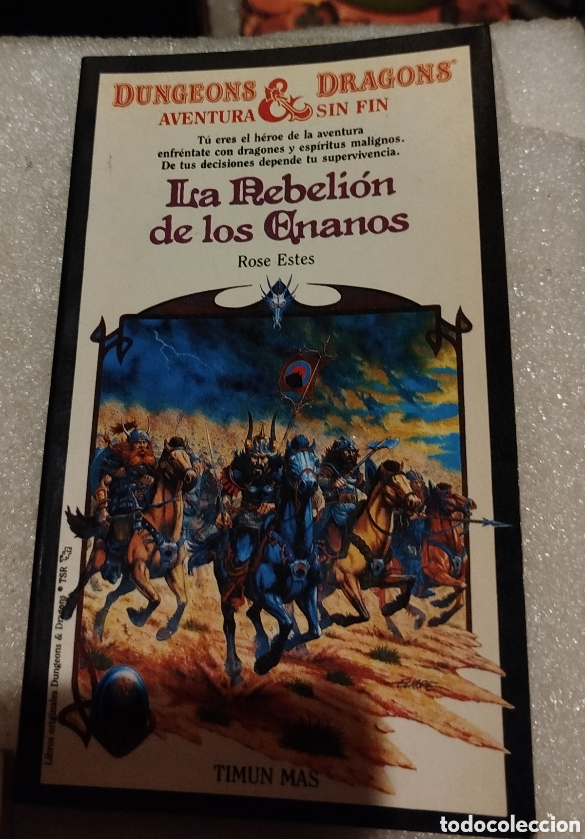 Libros de segunda mano: La rebelion de los enanos. Dungeons and Dragons. TIMUN MAS