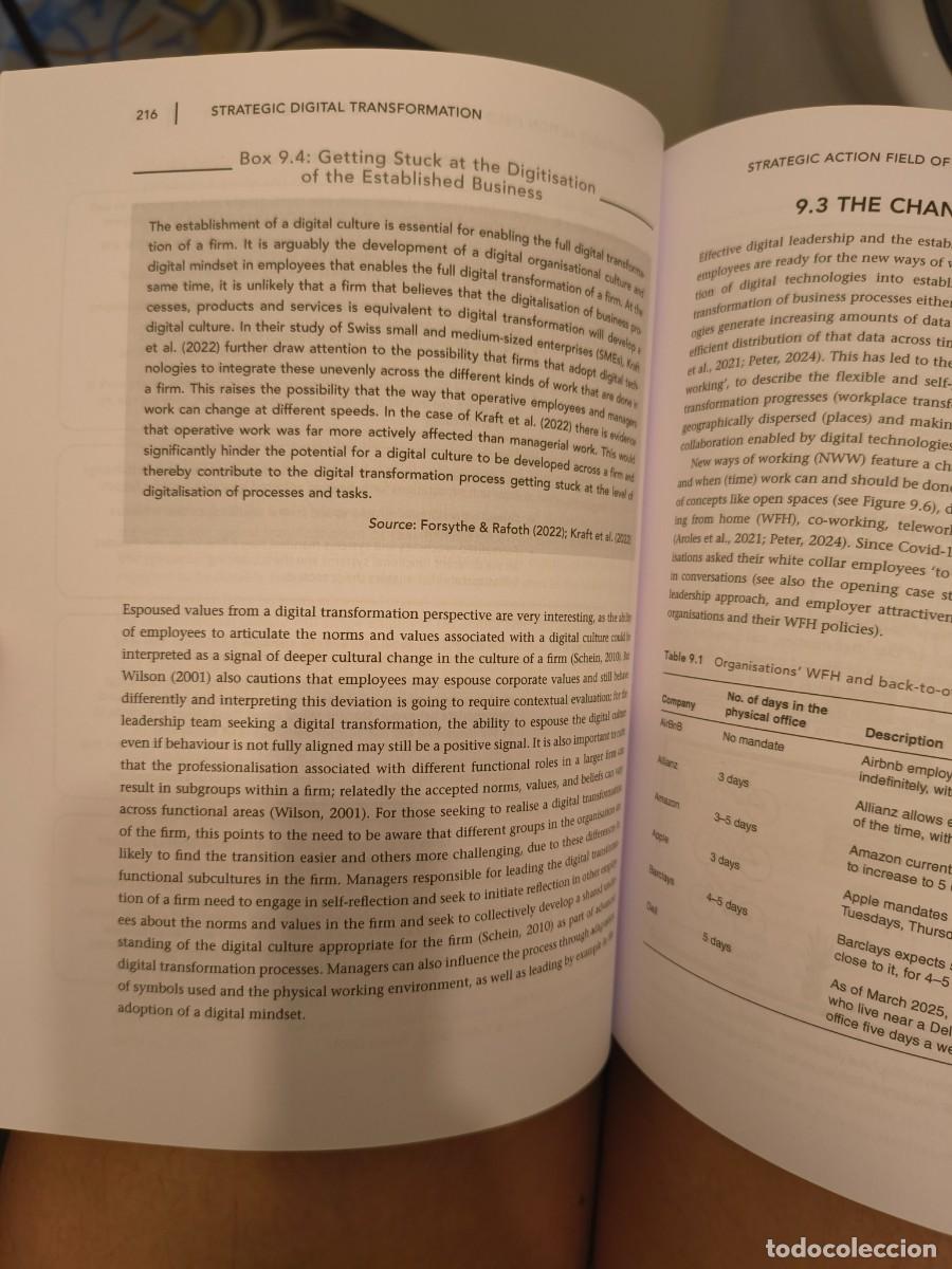 Libros de segunda mano: Libro Strategic Digital Transformation: Theory - Foto 2