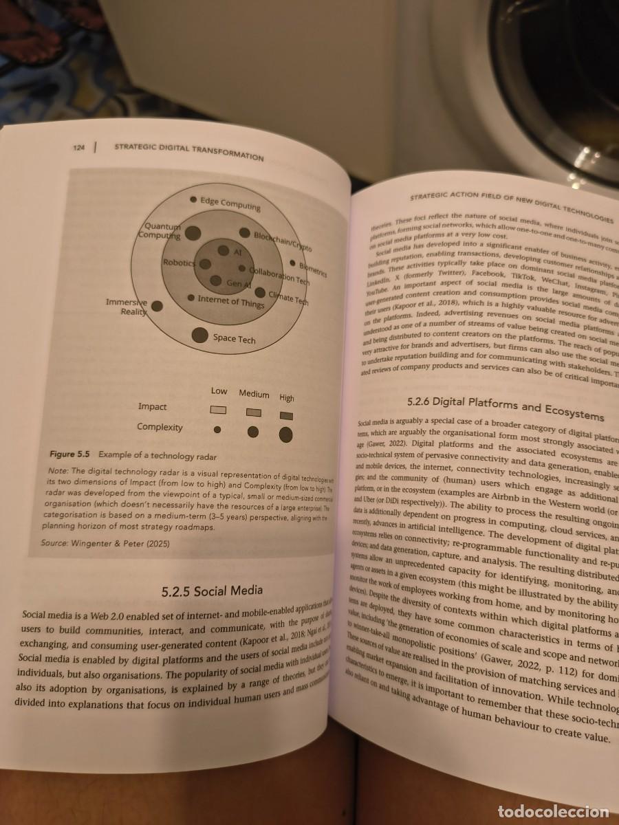 Libros de segunda mano: Libro Strategic Digital Transformation: Theory - Foto 3