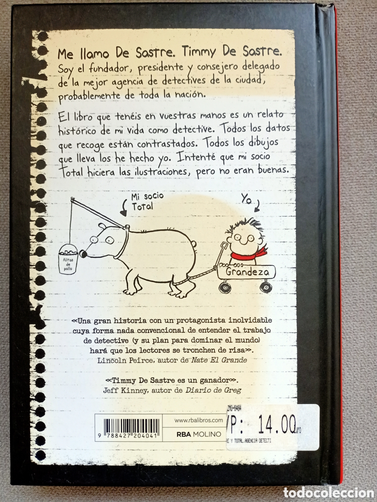 Libros de segunda mano: De Satre & Total. Agencia de detectives. N&deg;1 - Foto 2