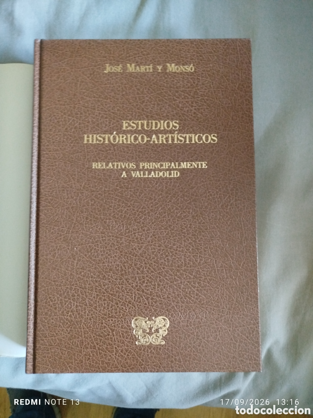 Libros de segunda mano: Estudio hist&oacute;rico art&iacute;stico.jose Marti y monso - Foto 2