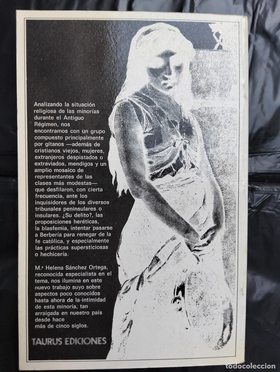 Libros de segunda mano: Libro La Inquisicion y los gitanos- Maria Helena Sanchez Ortega - Foto 3