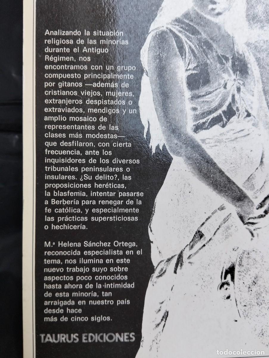 Libros de segunda mano: Libro La Inquisicion y los gitanos- Maria Helena Sanchez Ortega - Foto 4