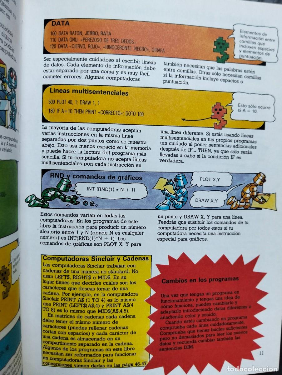 Libros de segunda mano: Libro Guia del Basic para principiantes-Ediciones Plesa SM - Foto 4