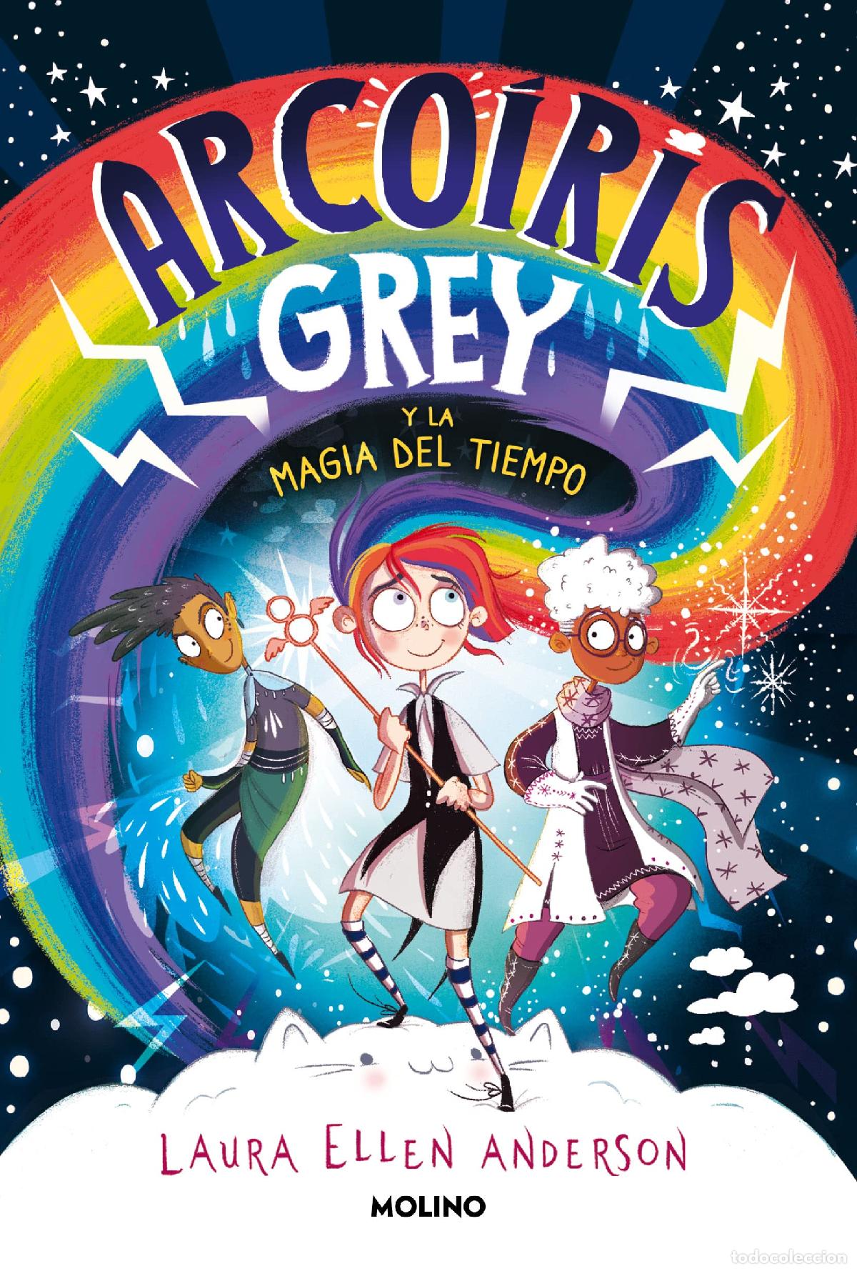 Libros de segunda mano: Arco&iacute;ris Grey 1 - Arco&iacute;ris Grey y la magia del tiempo (Ficci&oacute;n Kids)