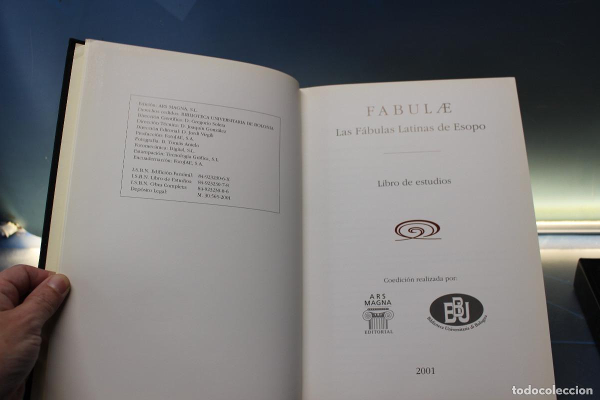 Libros de segunda mano: Facs&iacute;mil: Las F&aacute;bulas de Esopo. Ars Magna, 2001. - Foto 10