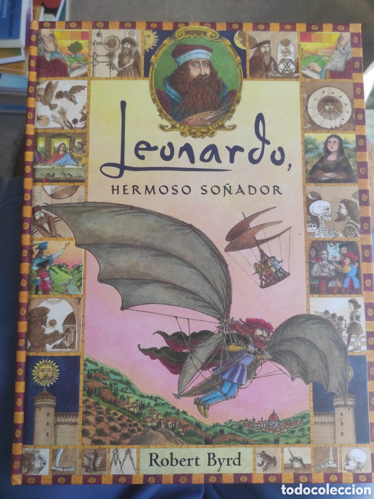 Libros de segunda mano: Leonardo, hermoso so&ntilde;ador. - Robert Byrd