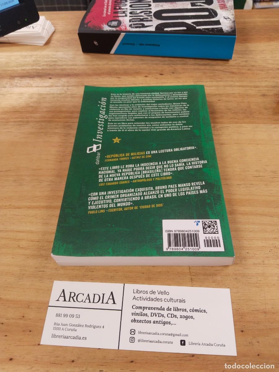 Libros de segunda mano: Republica de Milicias - Bruno Paes Manso - Foto 2