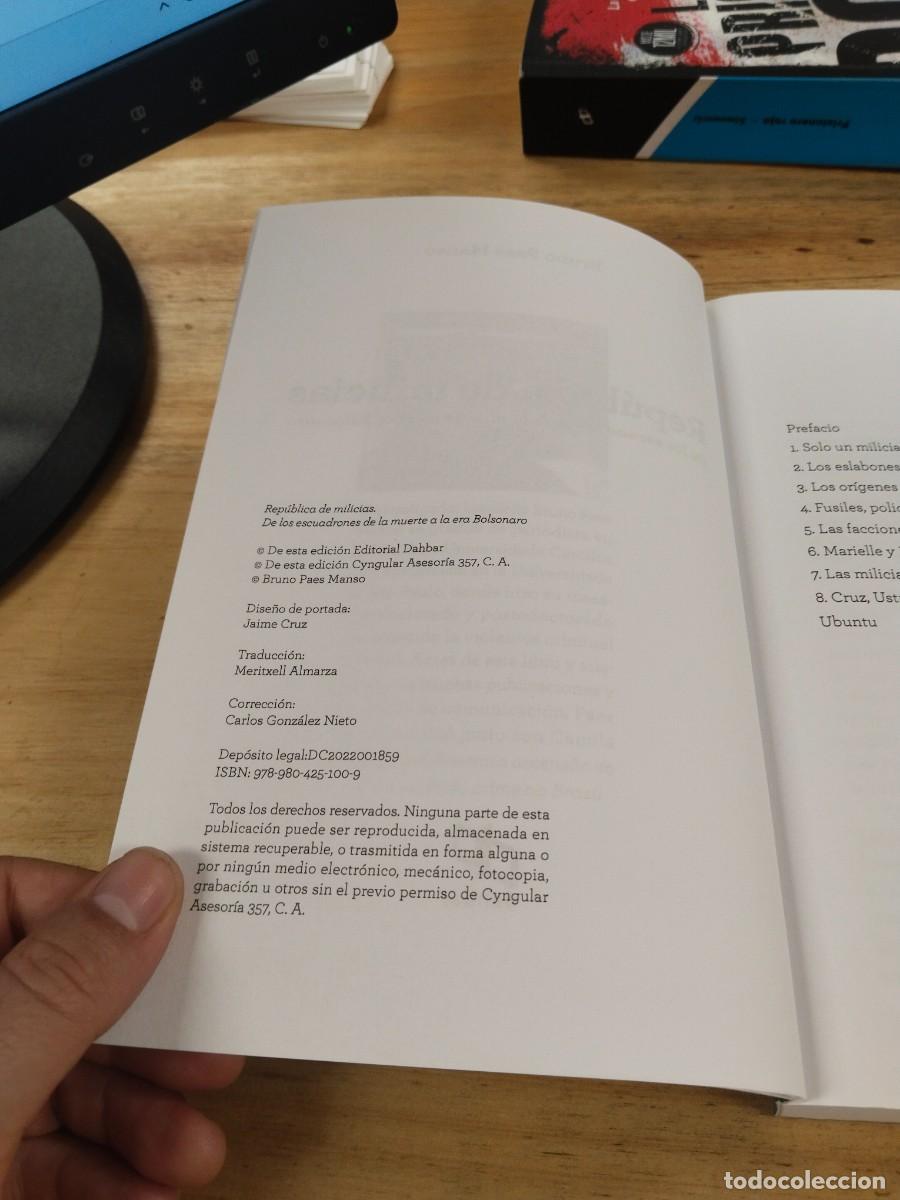 Libros de segunda mano: Republica de Milicias - Bruno Paes Manso - Foto 6
