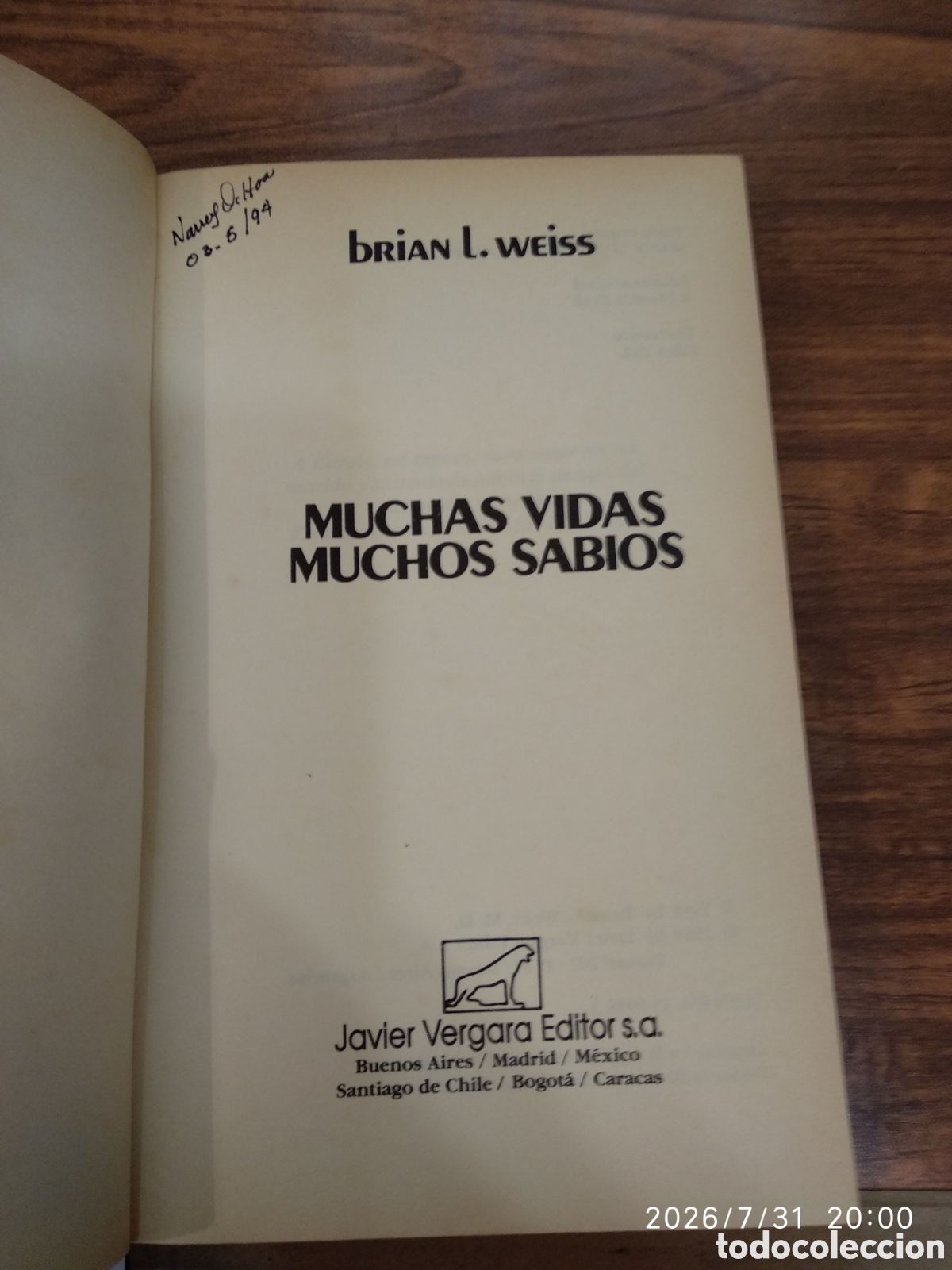 Libros de segunda mano: Muchas vidas ,muchos sabios - Foto 10