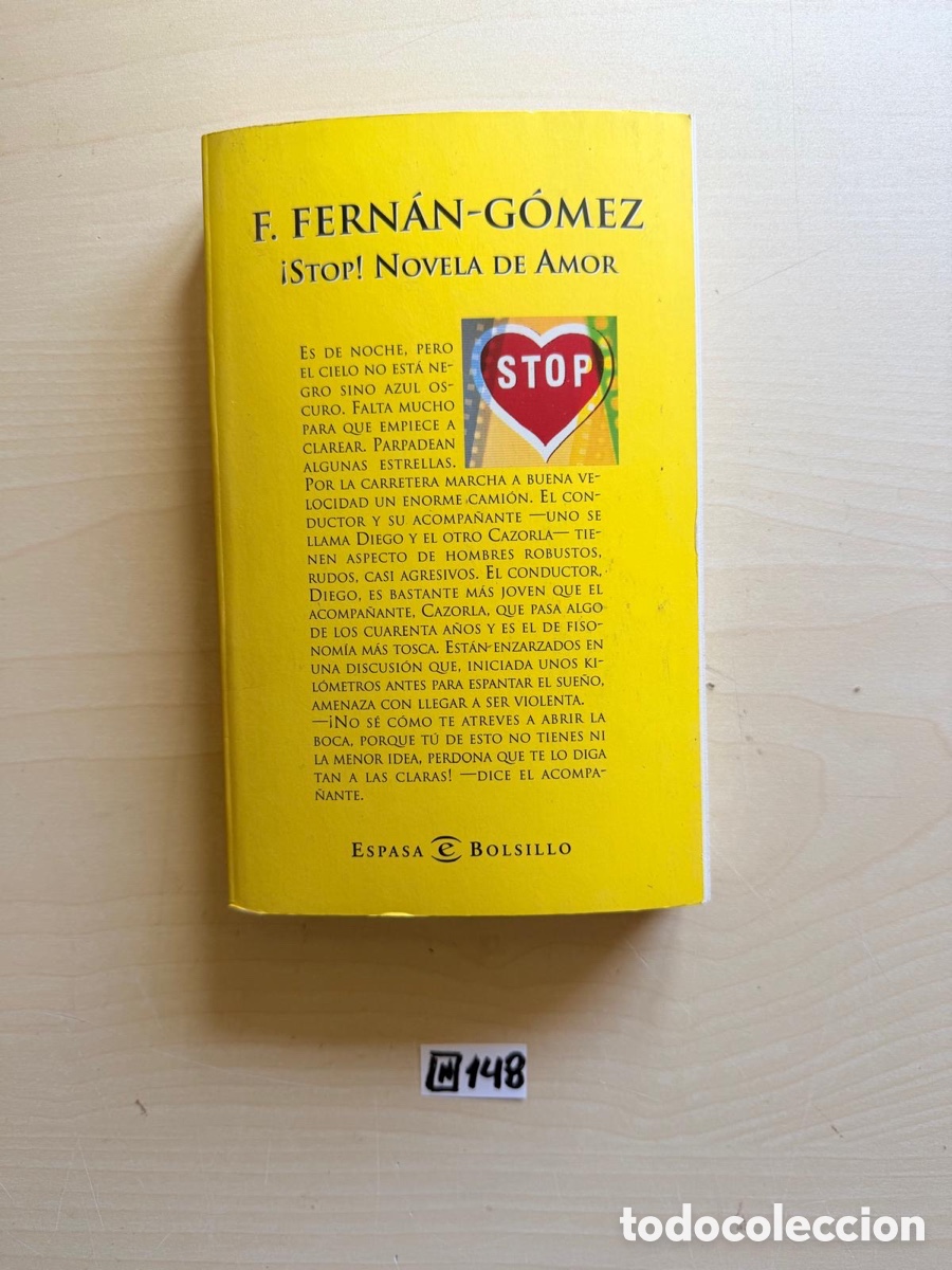 Libros de segunda mano: Libro Fern&aacute;n G&oacute;mez &iexcl;stop! Novela de amor - Foto 1