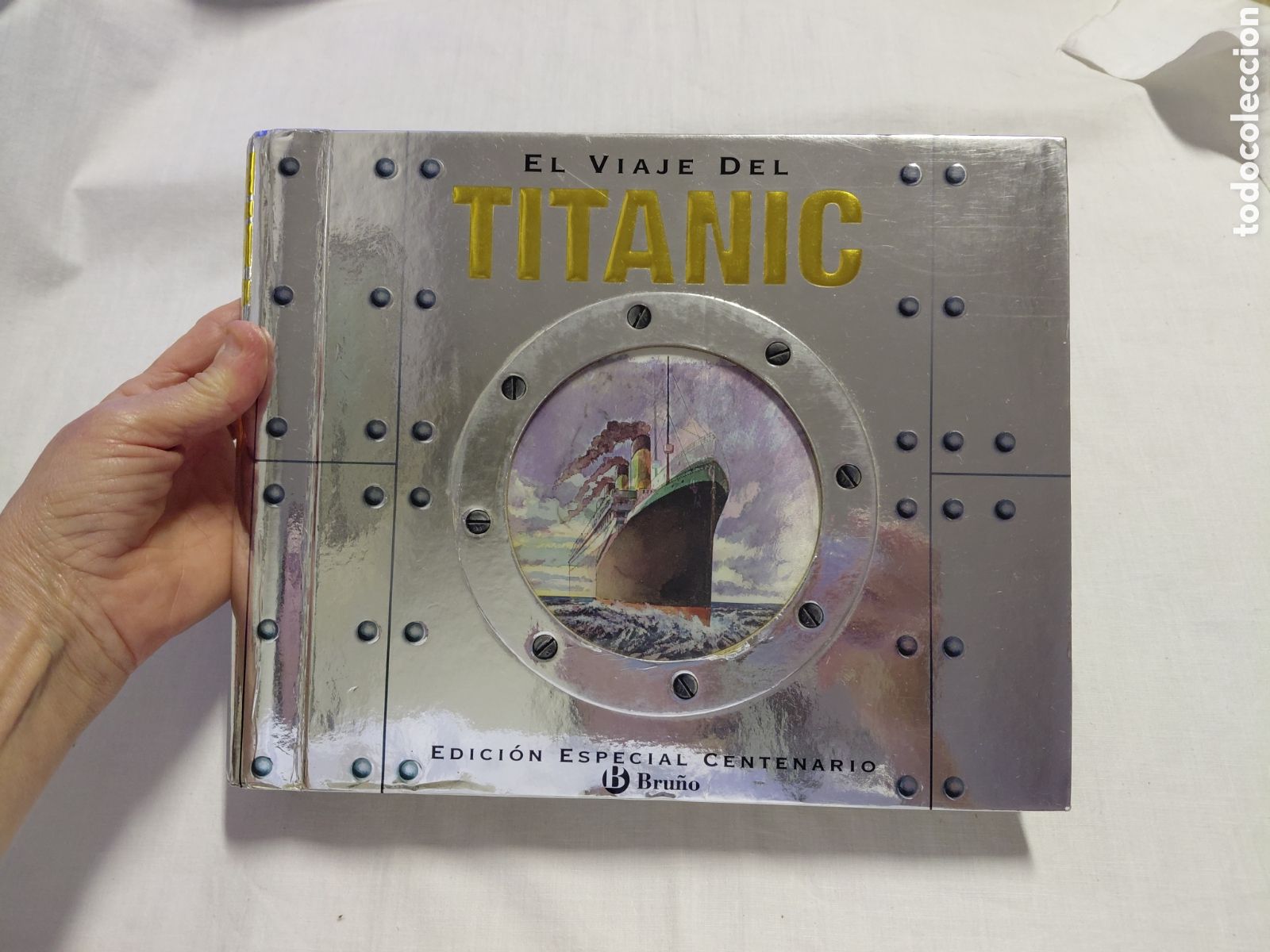 Libros de segunda mano: EL VIAJE DEL TITANIC. EDICI&Oacute;N ESPECIAL CENTENARIO. LIBRO DESPLEGABLE. POP-UP.EDITORIAL BRU&Ntilde;O 2012