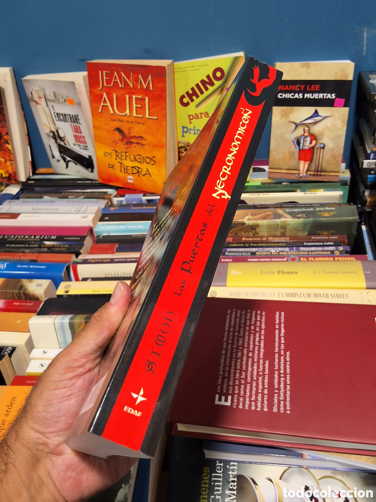 Libros de segunda mano: LAS PUERTAS DEL NECRONOMIC&Oacute;N - SIMON - ENV&Iacute;O DESDE 1,95 &euro; - Foto 3