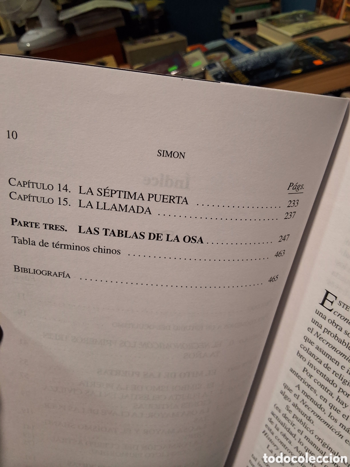 Libros de segunda mano: LAS PUERTAS DEL NECRONOMIC&Oacute;N - SIMON - ENV&Iacute;O DESDE 1,95 &euro; - Foto 7