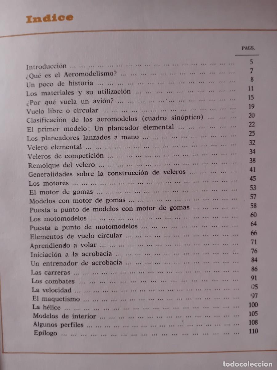 Libros de segunda mano: Iniciaci&oacute;n al aeromodelismo - Foto 4
