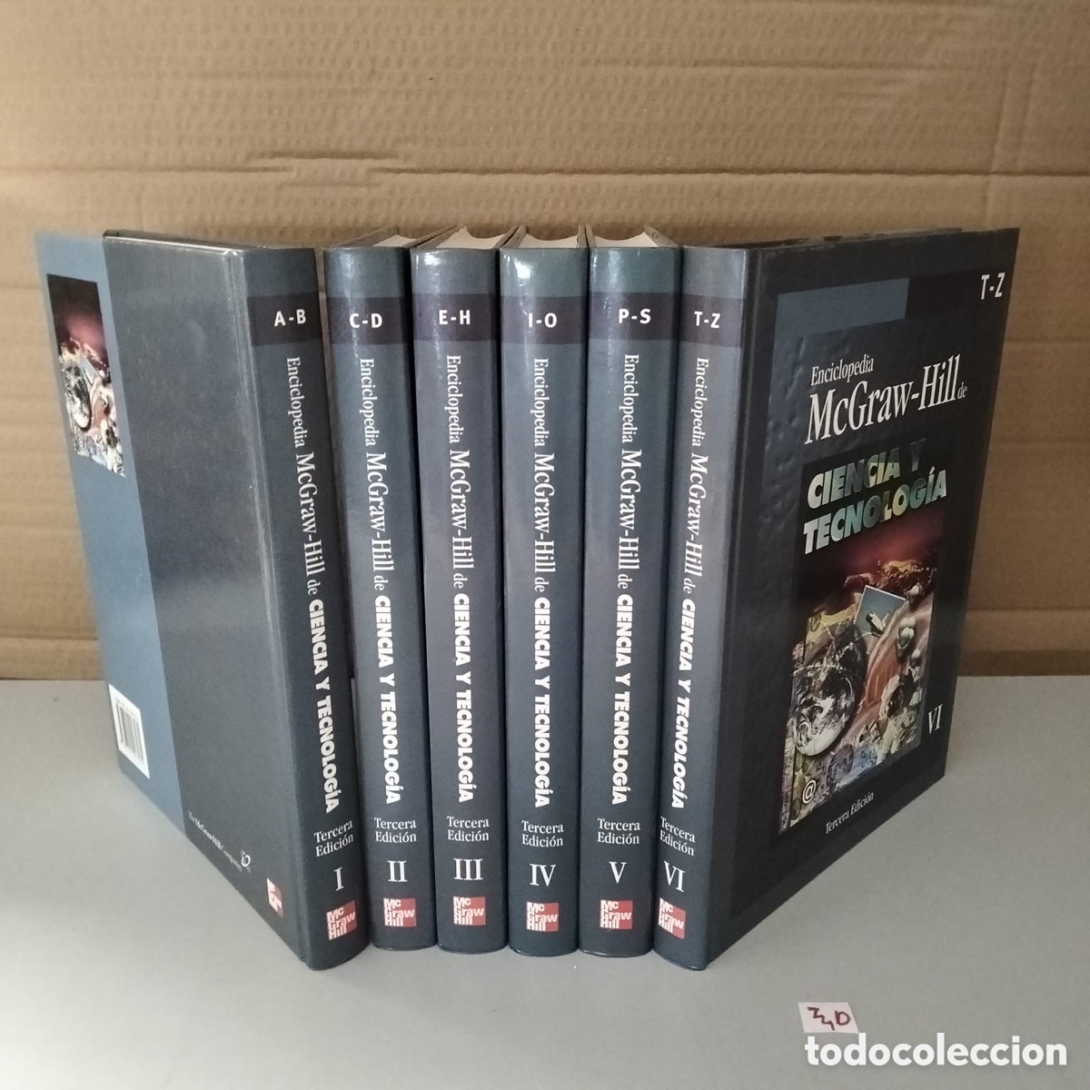Libros de segunda mano: Enciclopedia McGraw-Hill de Ciencia y Tecnolog&iacute;a. 6 Tomos
