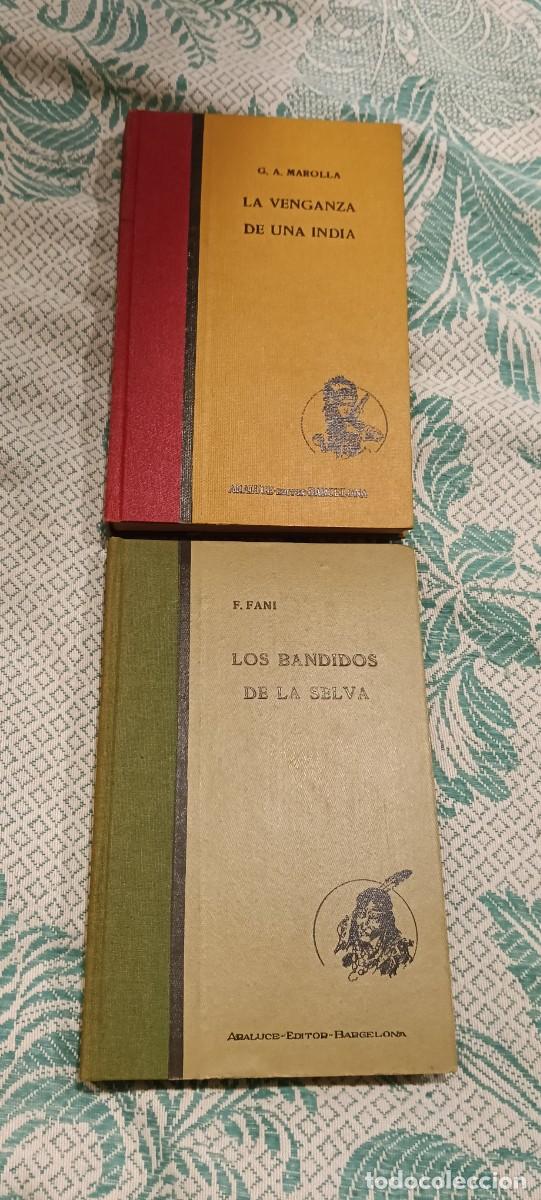 Libros de segunda mano: Lote de 2 libros juveniles de aventuras Araluce - Marolla y F. Fani (Barcelona)