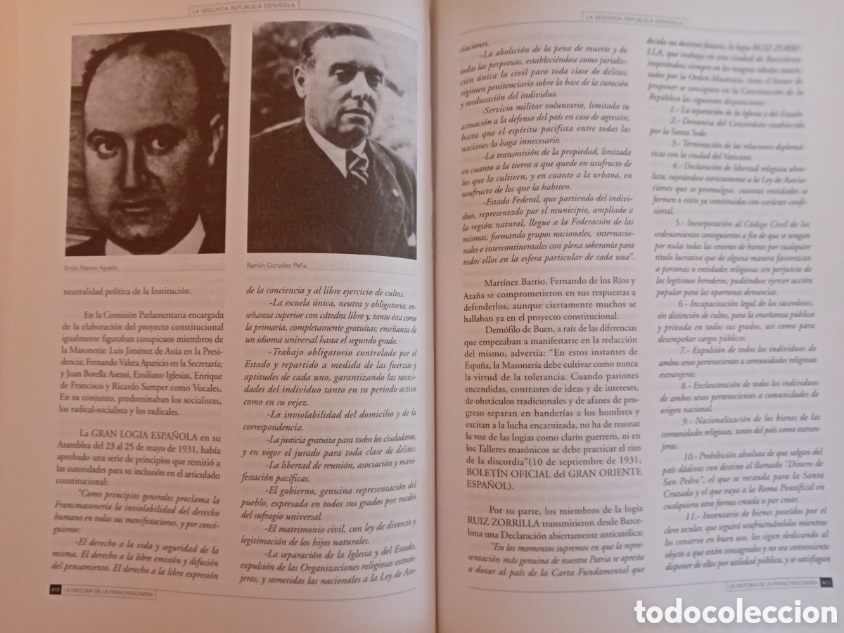 Libros de segunda mano: Libro La Francmasoner&iacute;a - Foto 5