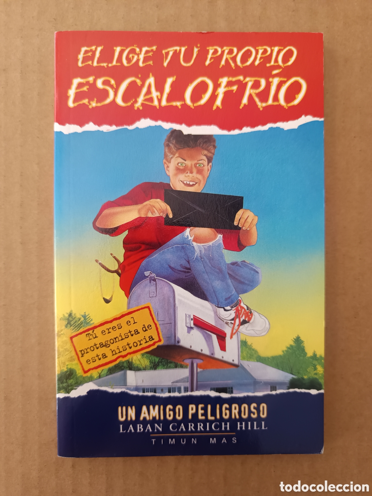 Libros de segunda mano: Elige Tu Propio Escalofr&iacute;o n&deg;14: Un Amigo Peligroso, por Laban Carrich Hill/Bill Schmidt (Timun Mas)