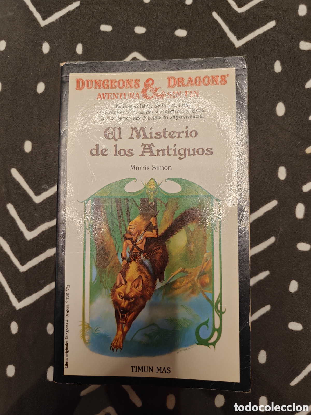 Second hand books: El misterio de los antiguos n&ordm; 22 &ndash; Dungeons & Dragons &ndash; Timun Mas 1988