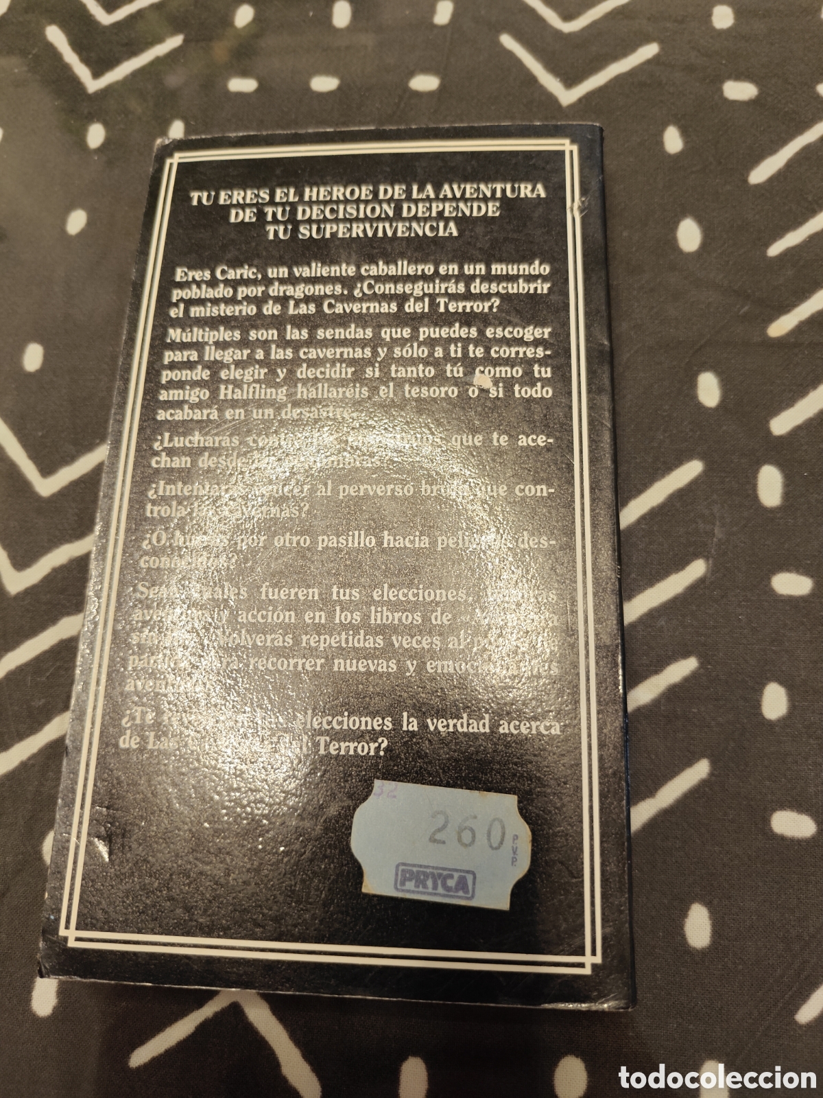 Libros de segunda mano: Las cavernas del terror n&ordm; 1 &ndash; Dungeons & Dragons &ndash; Timun Mas 1985 - Foto 2