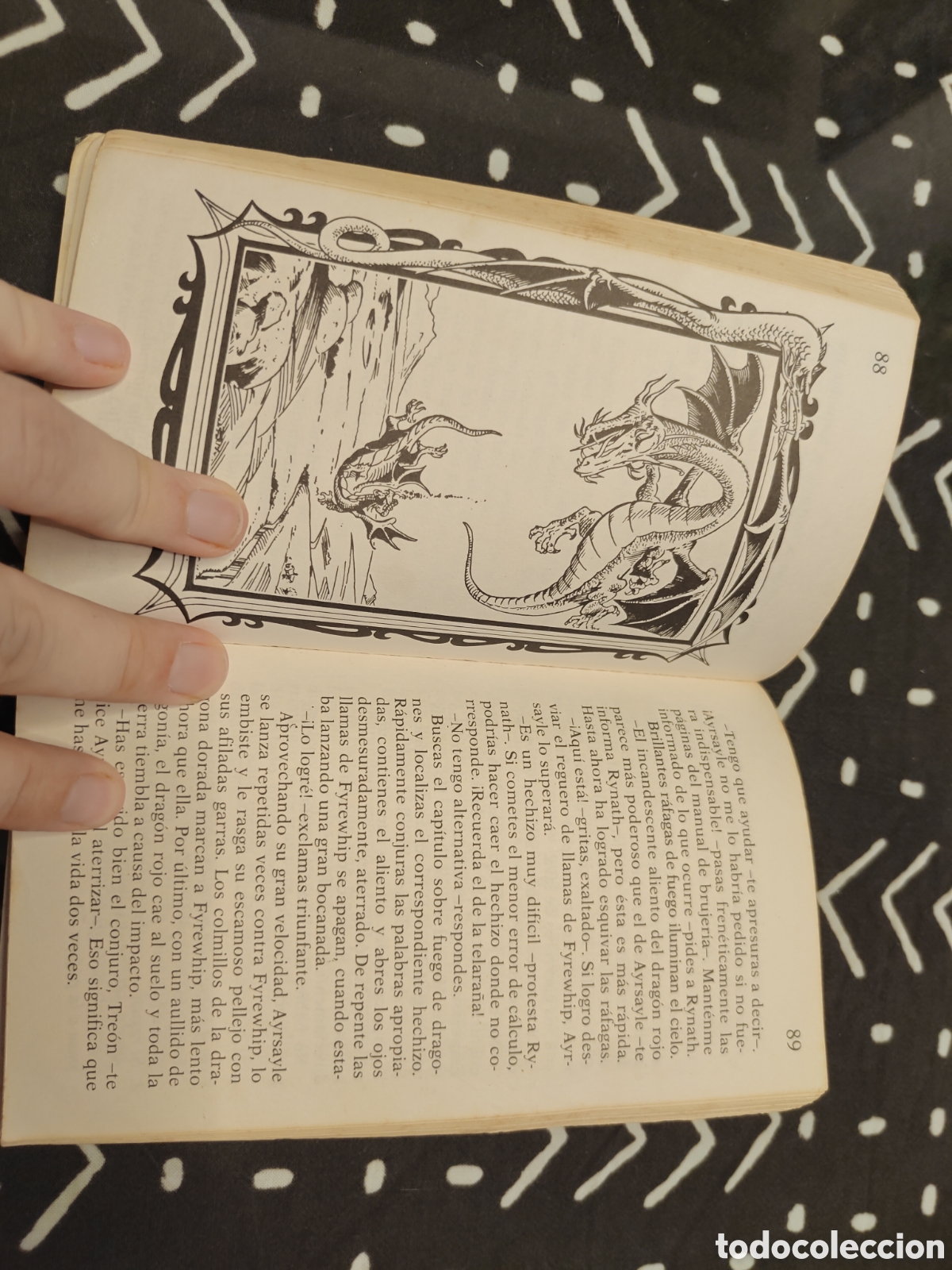 Libros de segunda mano: Las alas del drag&oacute;n n&ordm; 8 &ndash; Dungeons & Dragons &ndash; Timun Mas - Foto 3