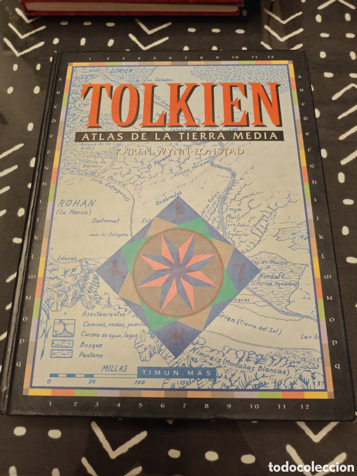 Gebrauchte B&uuml;cher: Tolkien Atlas de la Tierra Media &ndash; Karen Wynn Fonstad &ndash; Timun Mas &ndash; Tapa dura