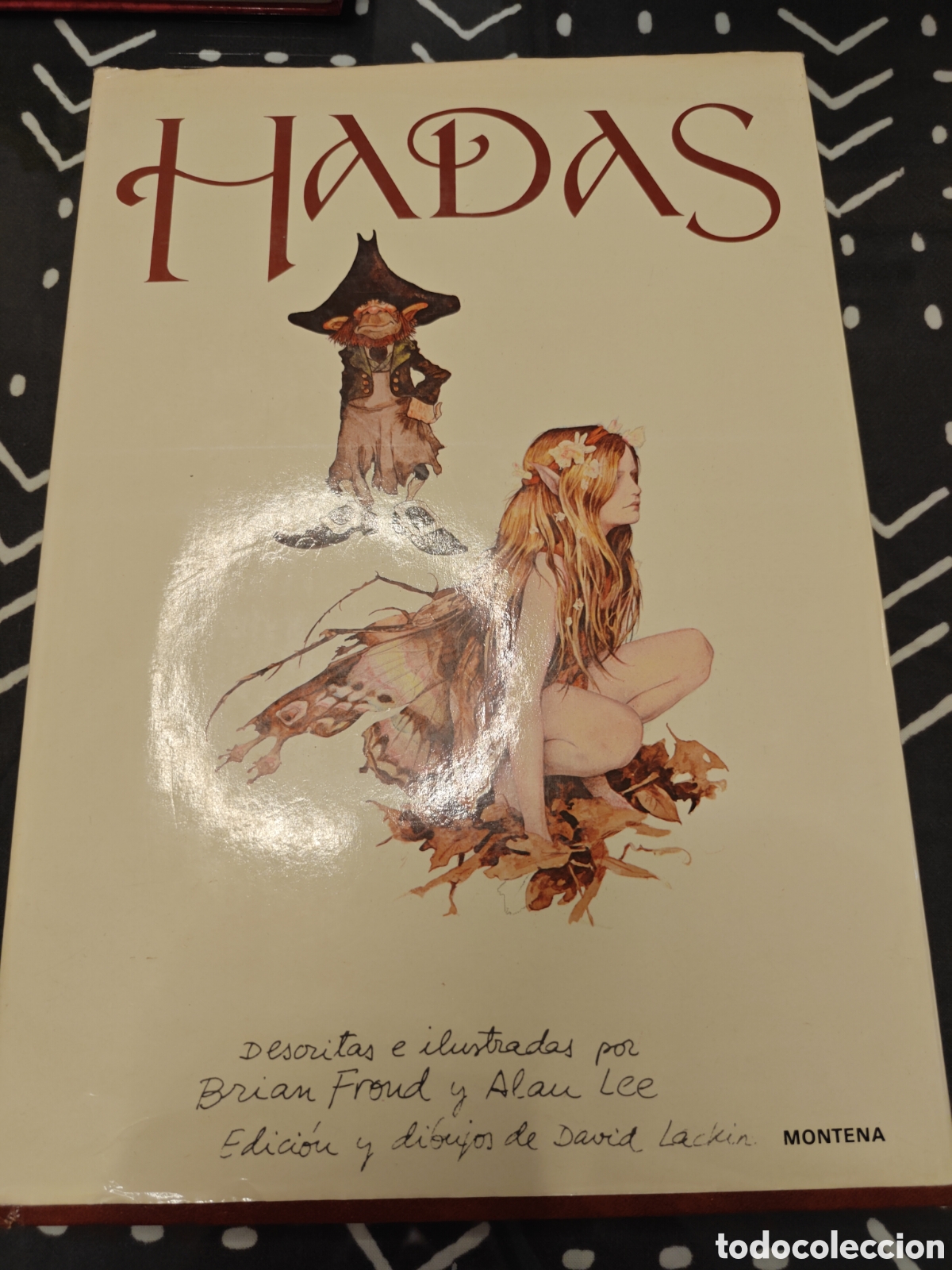 Gebrauchte B&uuml;cher: Hadas &ndash; Brian Froud y Alan Lee &ndash; Montena 1982 &ndash; Tapa dura