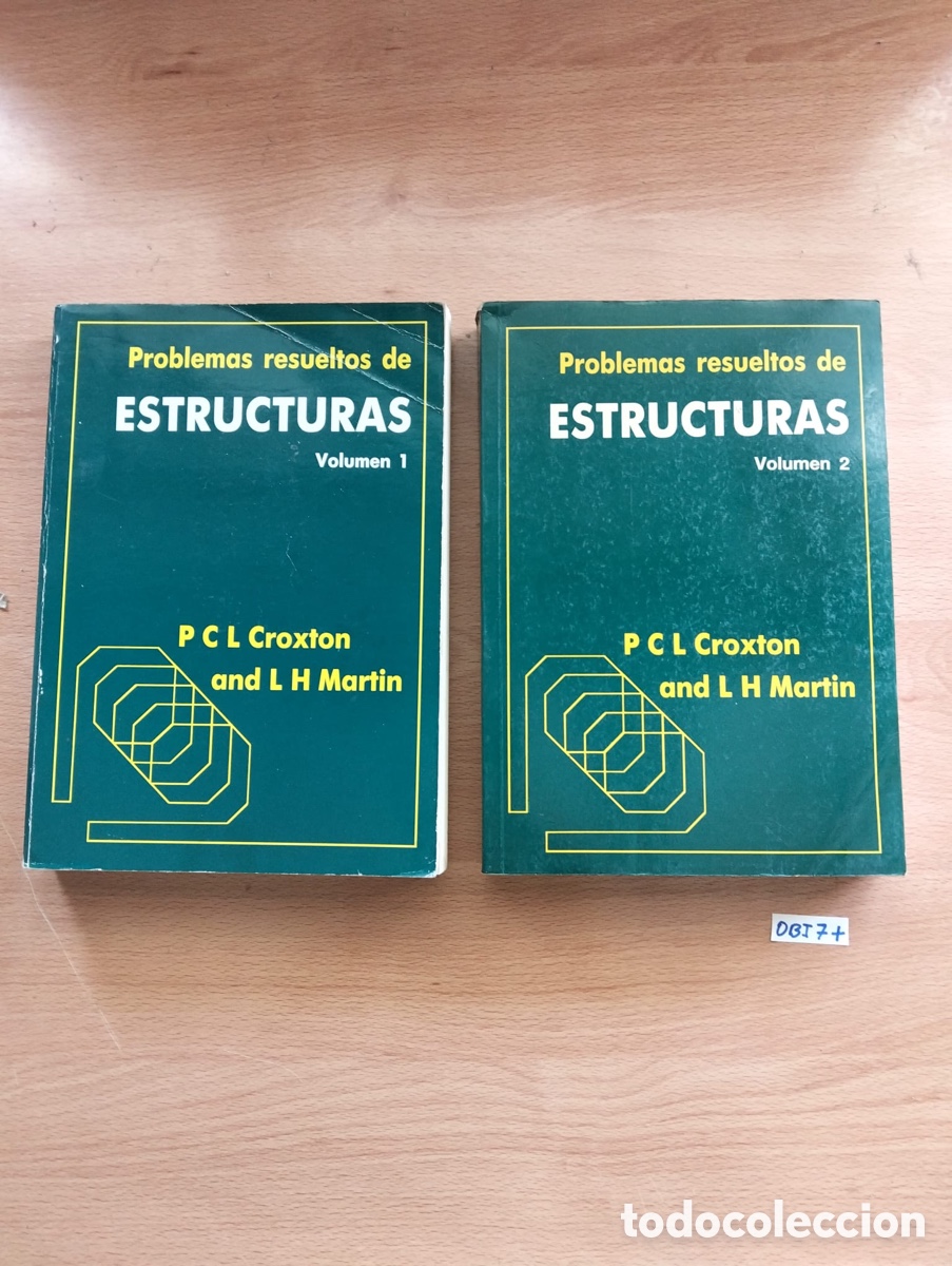 Libros de segunda mano: Problemas resueltos de ESTRUCTURAS&rdquo; (Volumen 1 y Volumen 2)