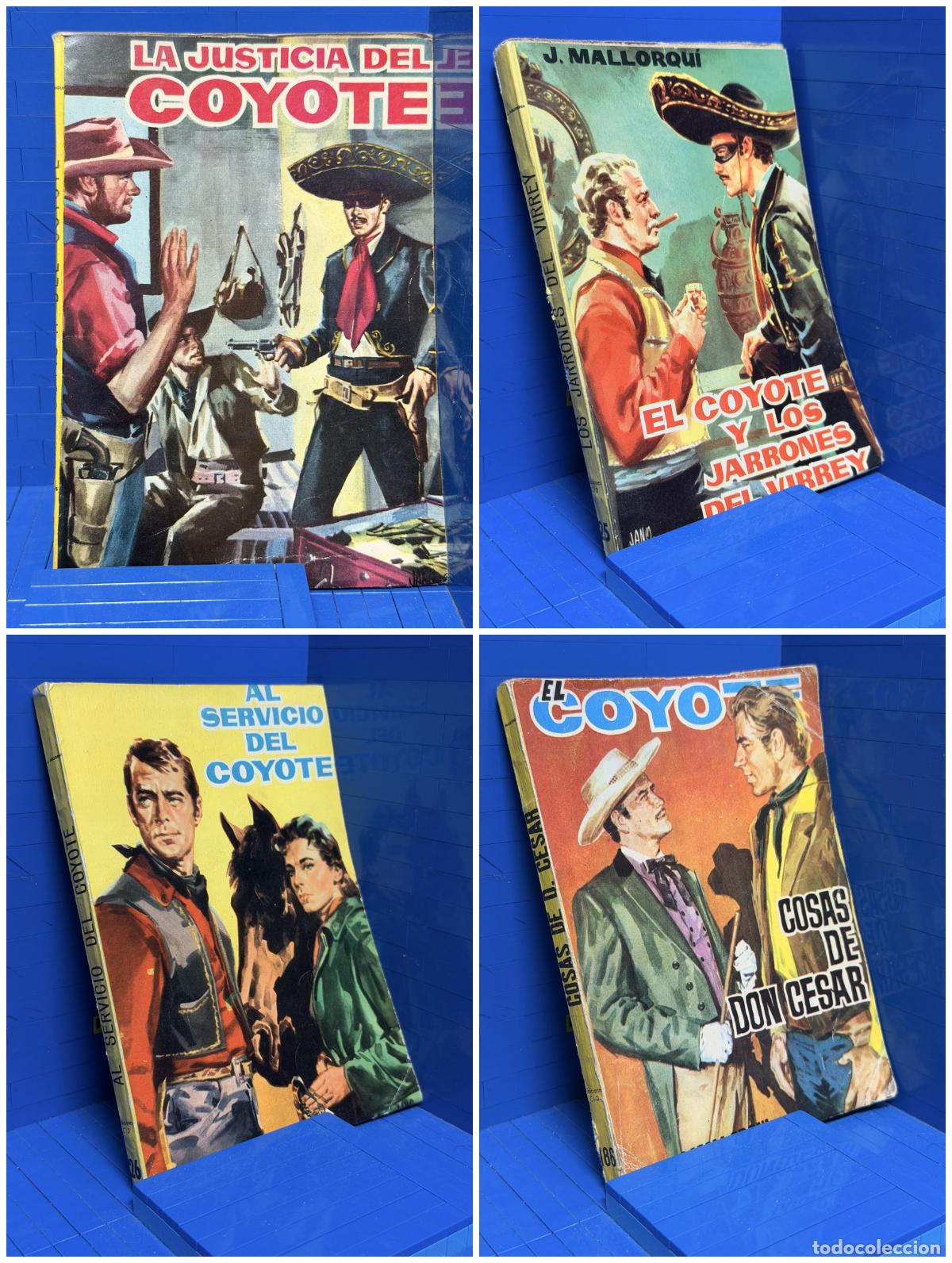 Libros de segunda mano: LOTE DE 99 NOVELAS EL COYOTE - JOS&Eacute; MALLORQU&Iacute; - ED. CID