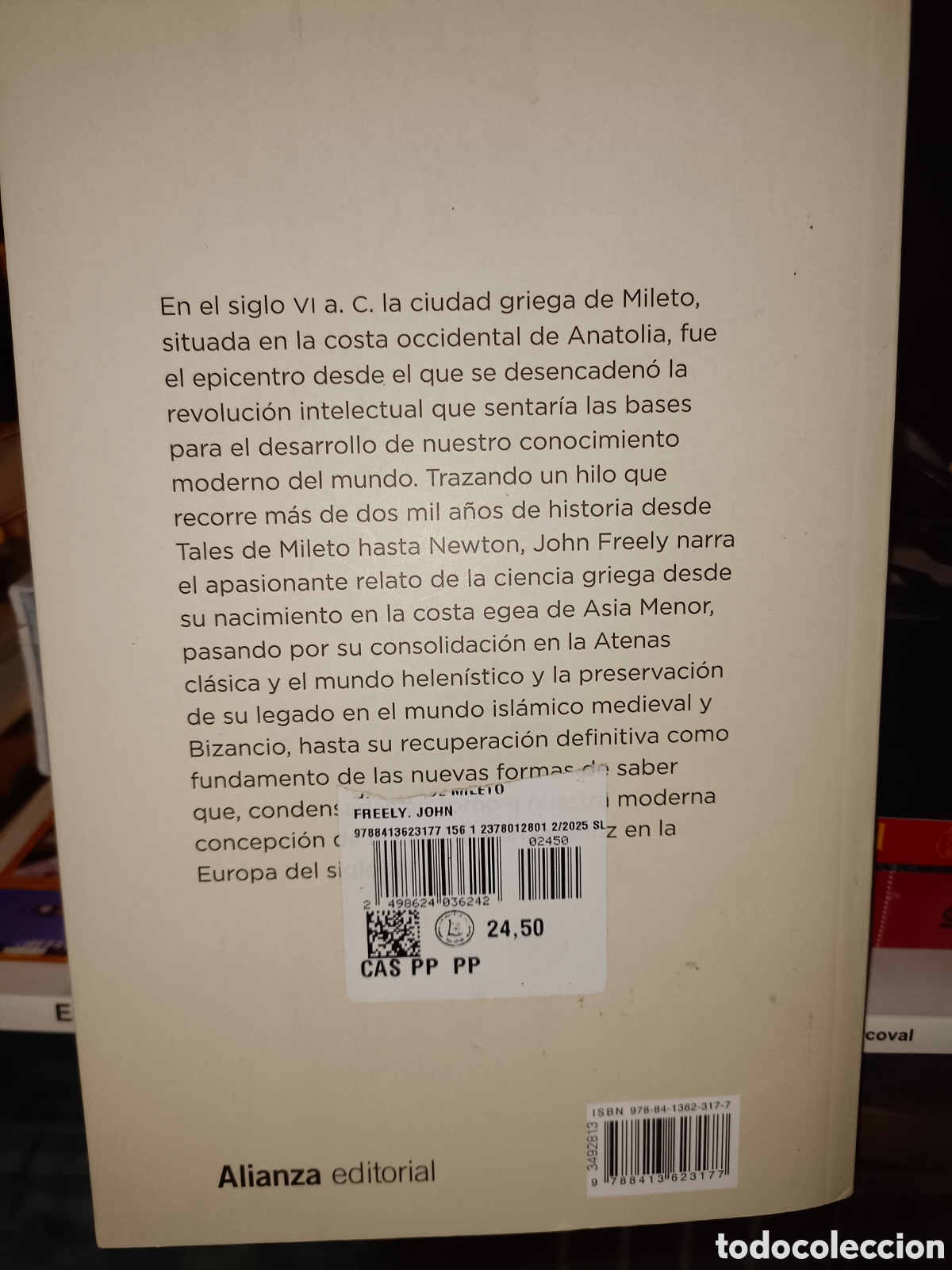 Libros de segunda mano: La Llama de Mileto John Freely - Foto 2