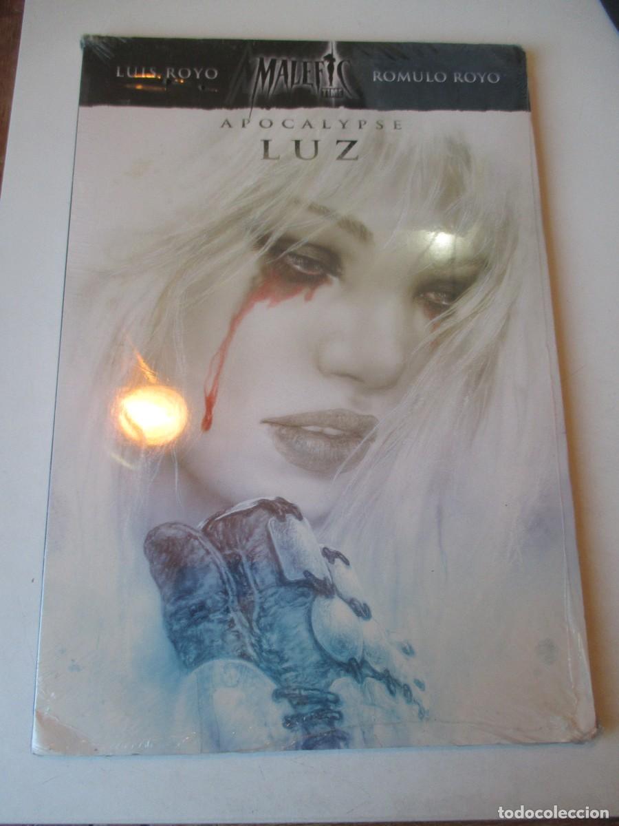 Libros de segunda mano: LUIS ROYO, ROMULO ROYO Malefic Time . Apocalypse Luz (l&aacute;minas arte) W42055