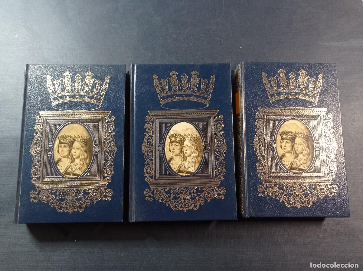 Libros de segunda mano: HISTORIA DEL REINADO DE LOS REYES CAT&Oacute;LICOS D. FERNANDO Y D&ordf; ISABEL. WILLIAM H. PRESCOTT. 3 TOMOS ++