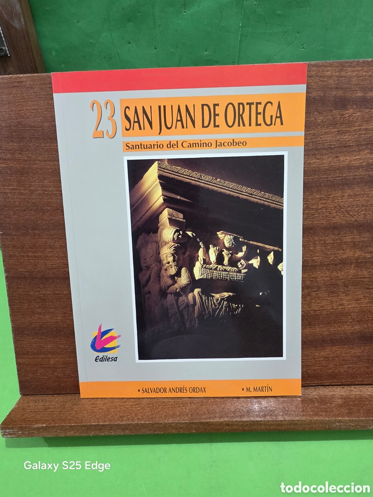 Libros de segunda mano: &rdquo;&rdquo;SAN JUAN DE ORTEGA, SANTUARIO DEL CAMINO JACOBEO&rdquo;&rdquo;...SALVADOR ANDR&Eacute;S ORDAX...EDILESA...1995...