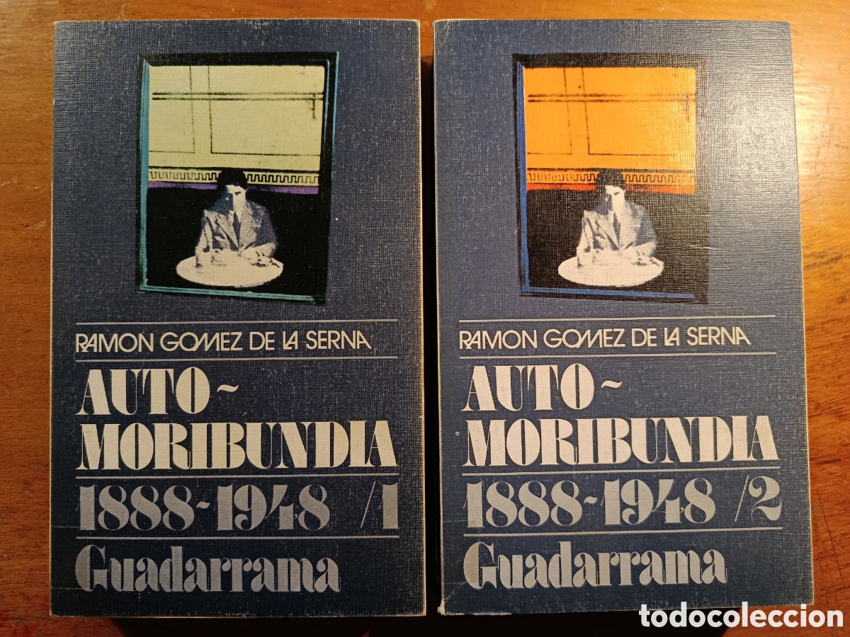 Libros de segunda mano: AUTOMORIBUNDIA. 2 TOMOS. RAM&Oacute;N G&Oacute;MEZ DE LA SERNA. GUADARRAMA. 1974