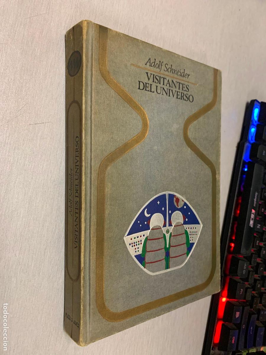 Libros de segunda mano: VISITANTES DEL UNIVERSO / ADOLF SCHNEIDER / OTROS MUNDOS - PLAZA & JAN&Eacute;S 1&ordf; EDICI&Oacute;N 1977