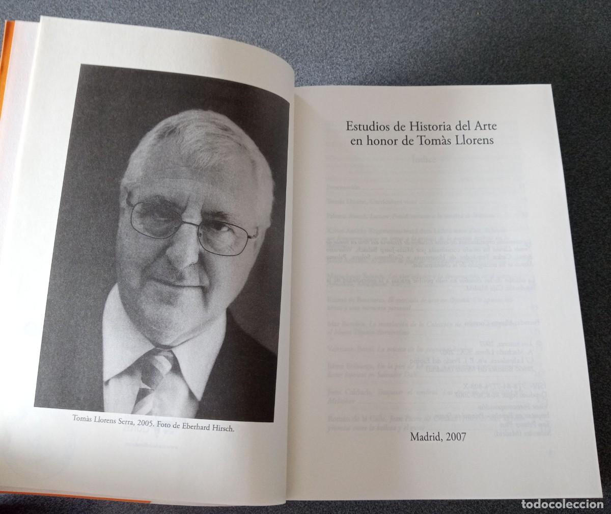 Libros de segunda mano: Estudios De Historia Del Arte En Honor De Tom&aacute;s Llorens - Foto 6