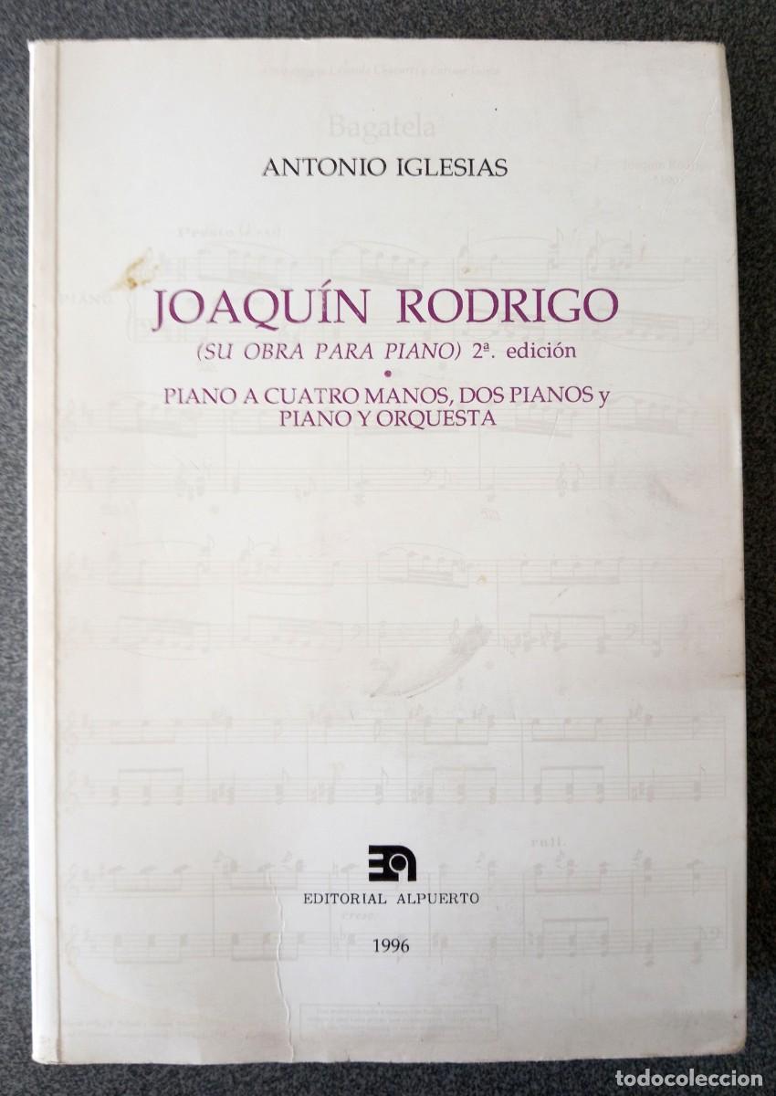 Libros de segunda mano: Joaqu&iacute;n Rodrigo Antonio Iglesias - Foto 1