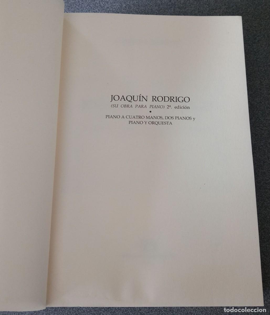 Libros de segunda mano: Joaqu&iacute;n Rodrigo Antonio Iglesias - Foto 3