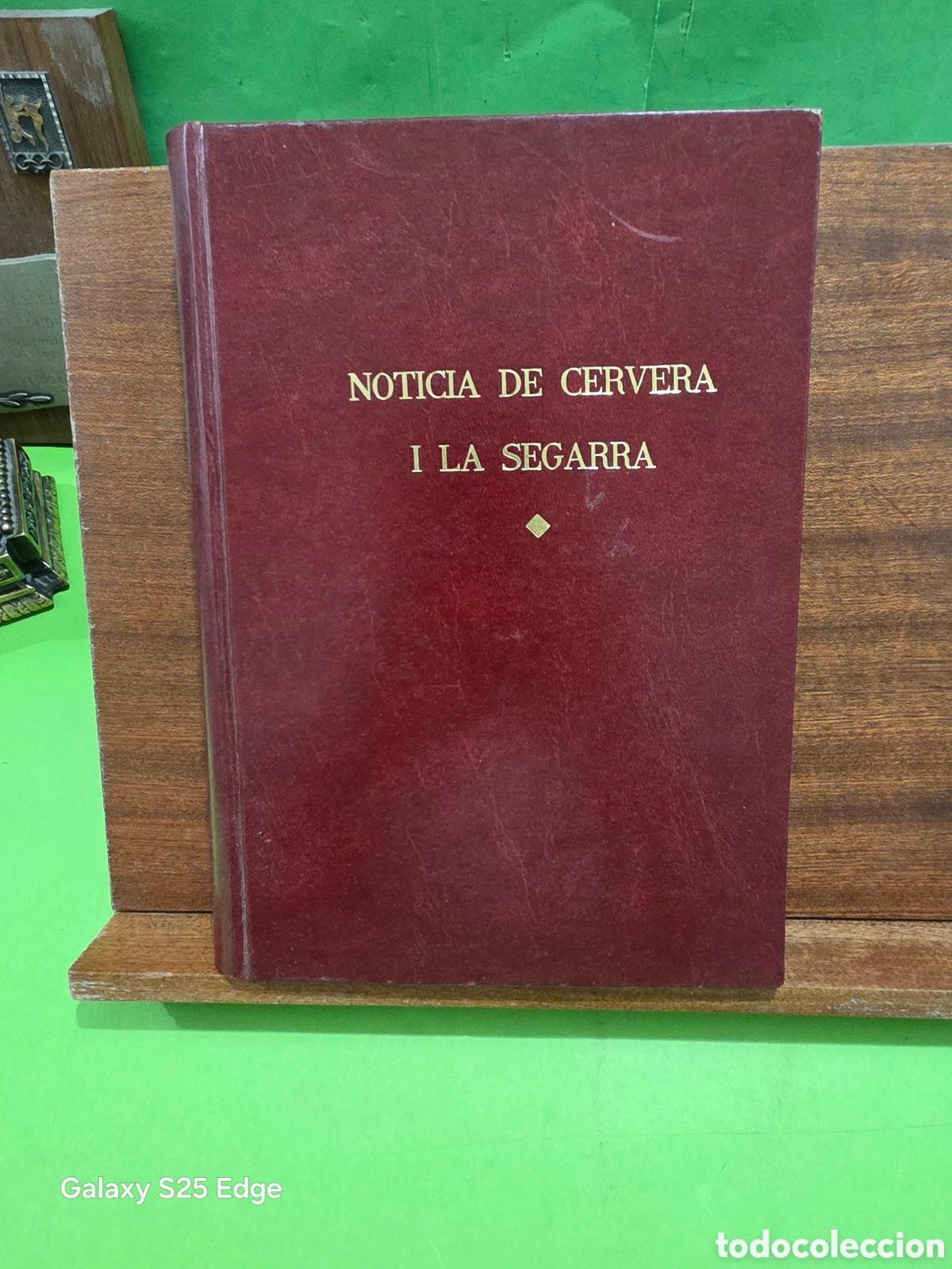 Livres d'occasion: &rdquo;&rdquo;NOTICIA DE CERVERA I LA SEGARRA&rdquo;&rdquo;...RECOPILACI&Oacute;N DE CUADERNOS MONOGR&Agrave;FICOS...A&Ntilde;OS 70...