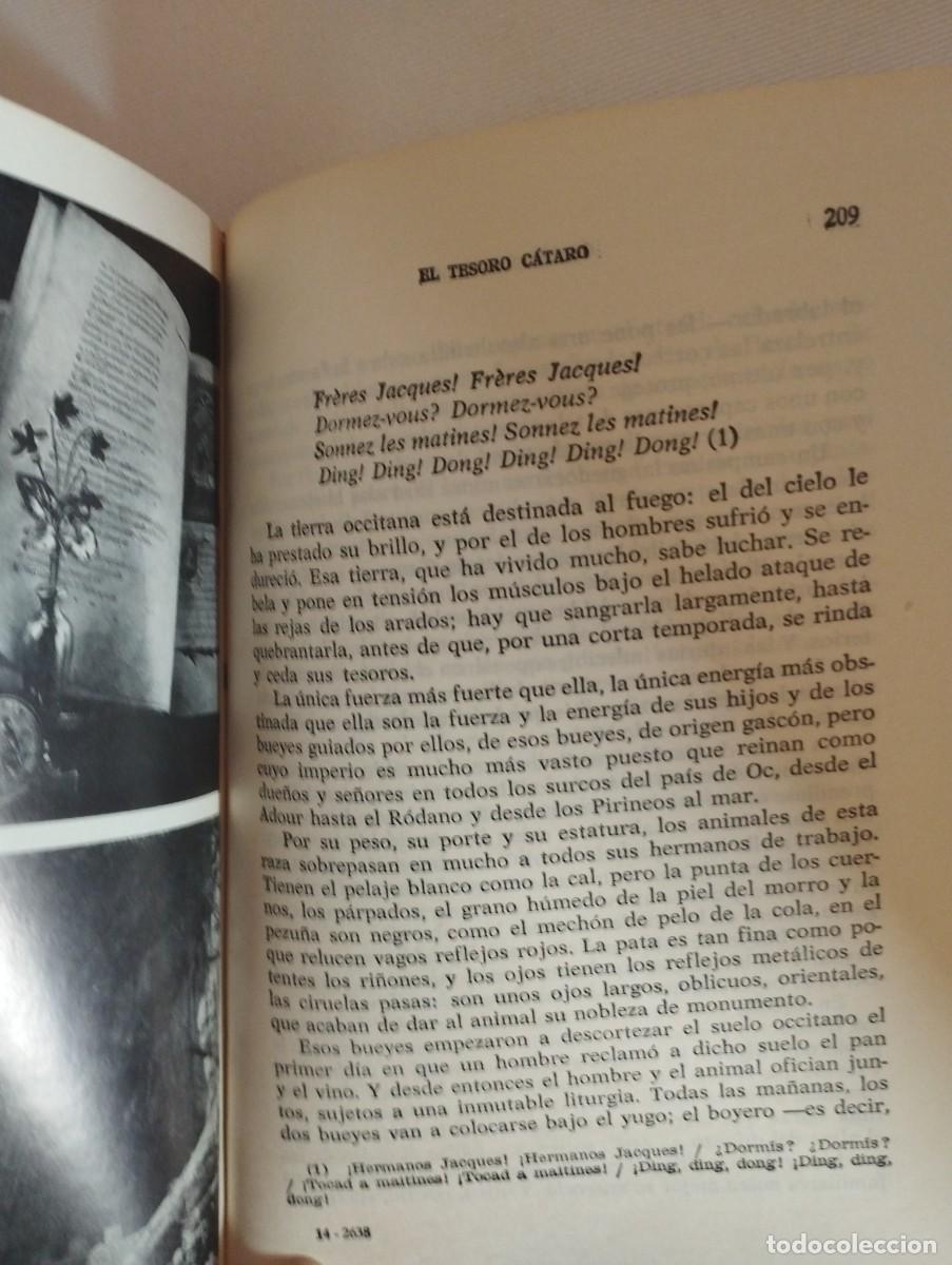 Libros de segunda mano: El tesoro cataro. G&eacute;rard de S&egrave;de - Foto 4