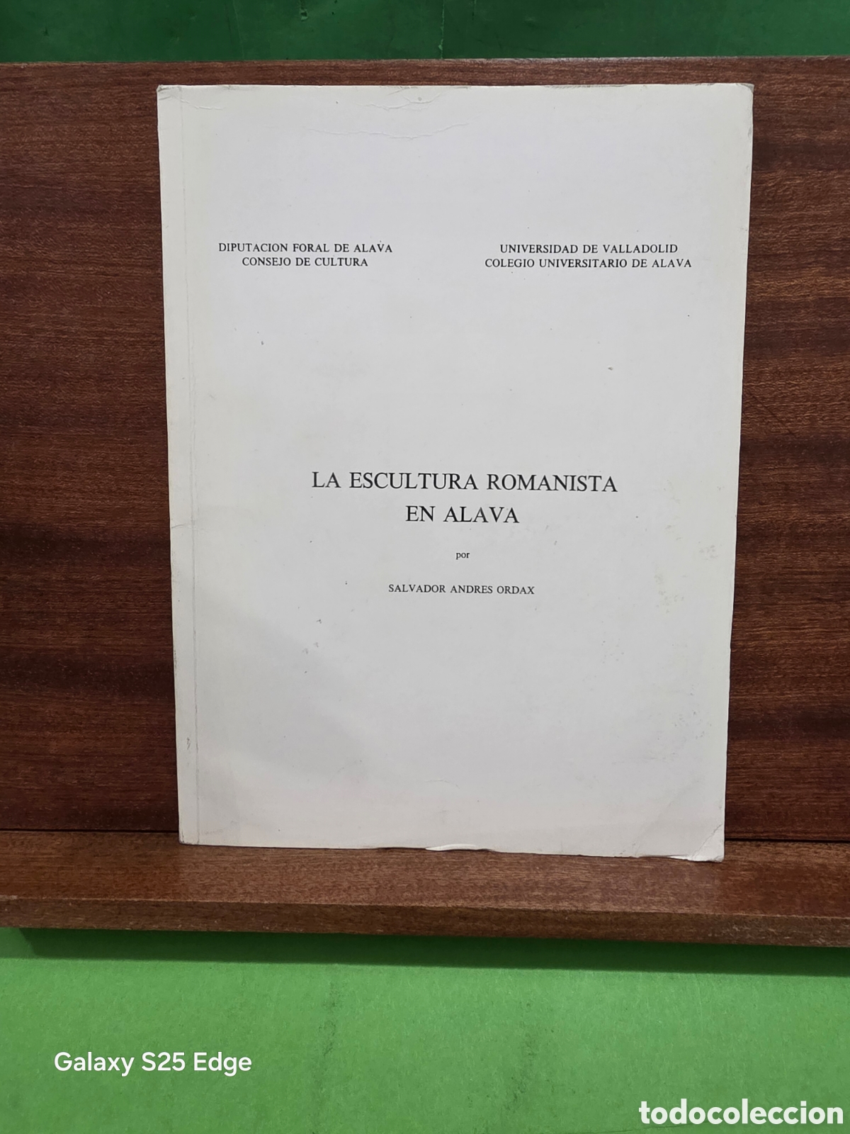 Libros de segunda mano: &rdquo;&rdquo;LA ESCULTURA ROMANISTA EN ALAVA&rdquo;&rdquo;...SALVADOR ANDR&Eacute;S ORDAX...1973...