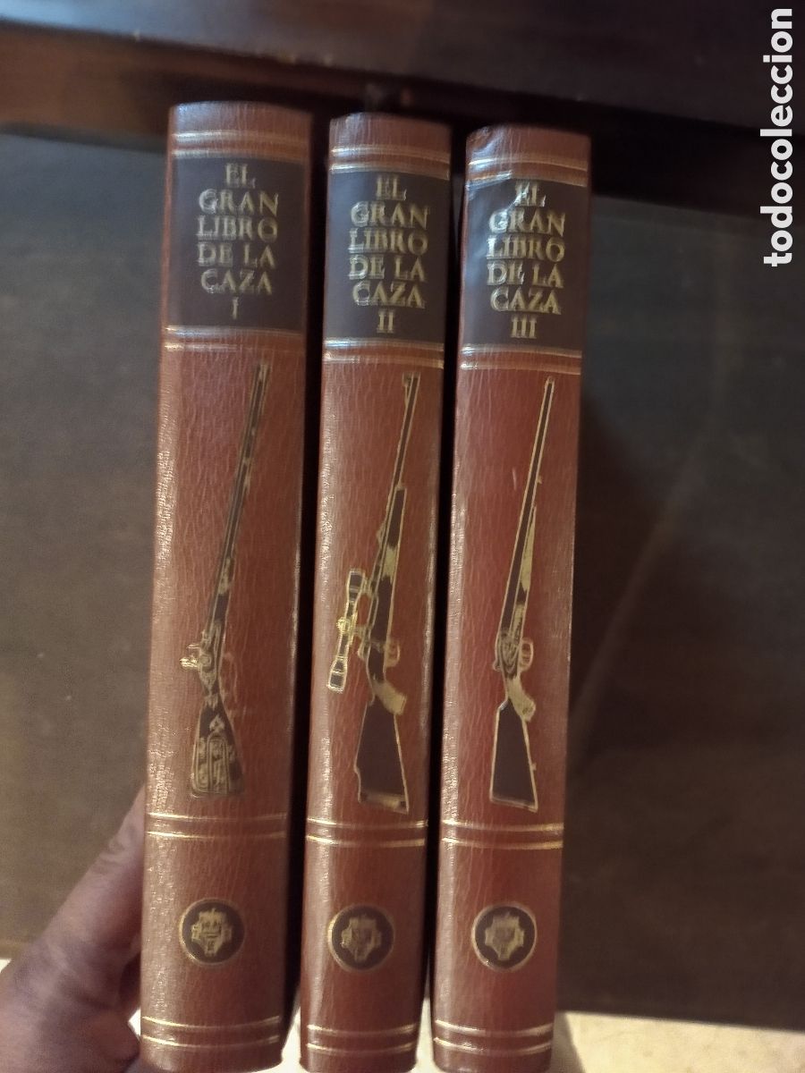 Libros de segunda mano: El gran libro de la caza ( 3 vol&uacute;menes) - Foto 2