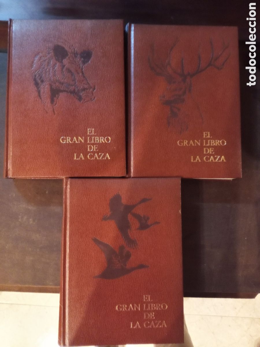 Libros de segunda mano: El gran libro de la caza ( 3 vol&uacute;menes)