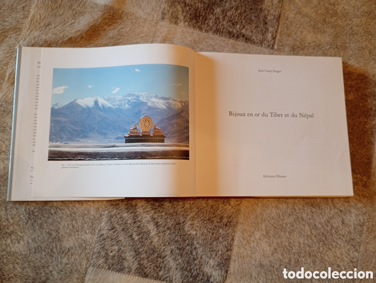 Libros de segunda mano: Libro de arte Bijoux en or do T&iacute;bet et du Nepal en frances - Foto 3