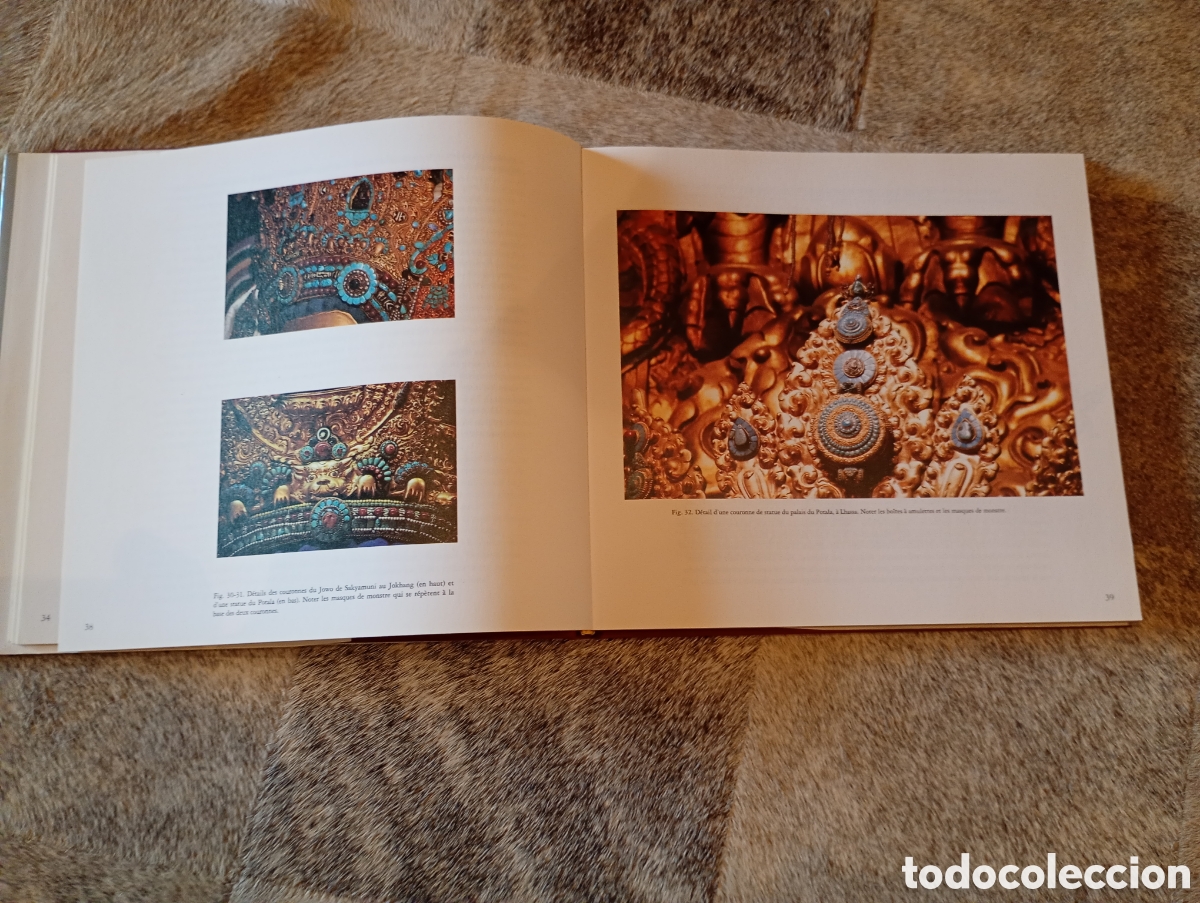 Libros de segunda mano: Libro de arte Bijoux en or do T&iacute;bet et du Nepal en frances - Foto 5