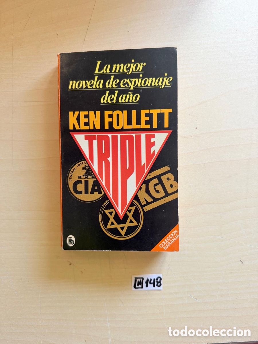 Libros de segunda mano: Libro la mejor novela de espionaje del a&ntilde;o ken follett - Foto 1