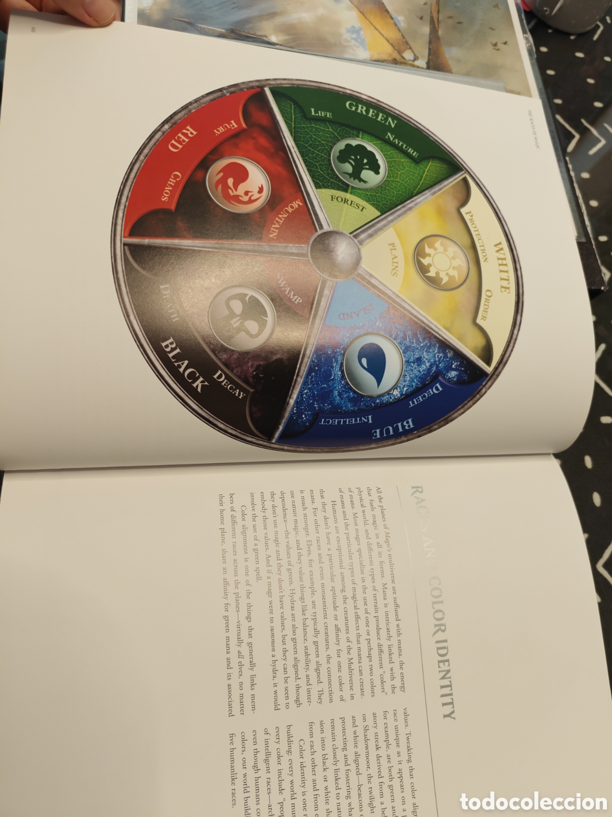Libros de segunda mano: Magic The Gathering Concepts & Legends &ndash; James Wyatt &ndash; Artbook - Foto 4