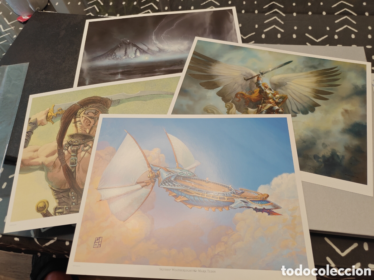 Libros de segunda mano: Magic The Gathering Concepts & Legends &ndash; James Wyatt &ndash; Artbook - Foto 8