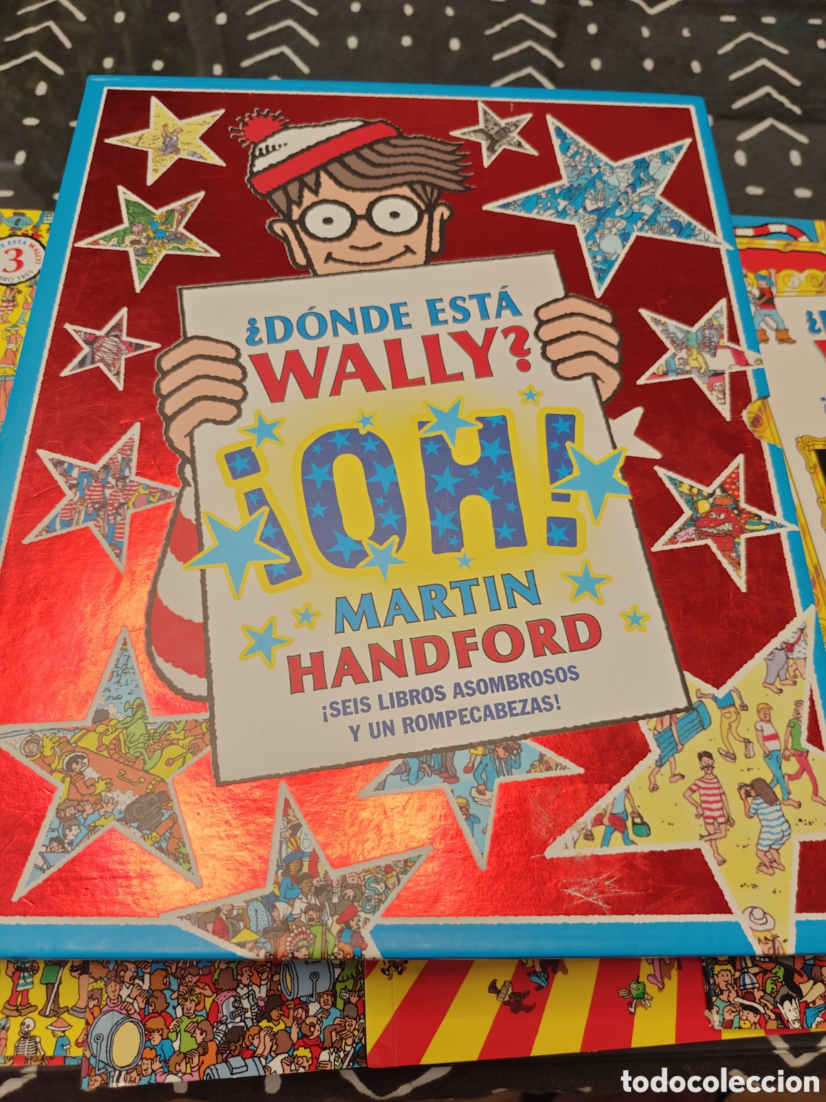 Libros de segunda mano: &iquest;D&oacute;nde est&aacute; Wally? &iexcl;OH! &ndash; Estuche 6 libros &ndash; Martin Handford &ndash; Ediciones B